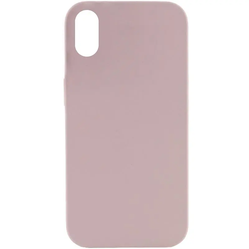 Чохол Silk Full Protective (AA) NO LOGO для Apple iPhone X / XS (5.8") Сірий / Lavender