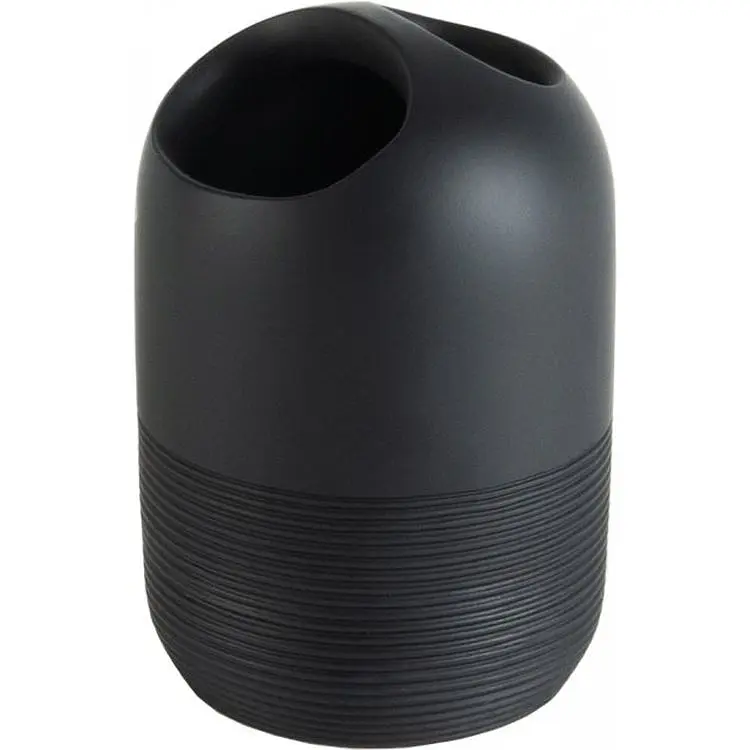Підставка для зубних щіток МВМ My Home Boston, чорний (BA-03 BLACK)