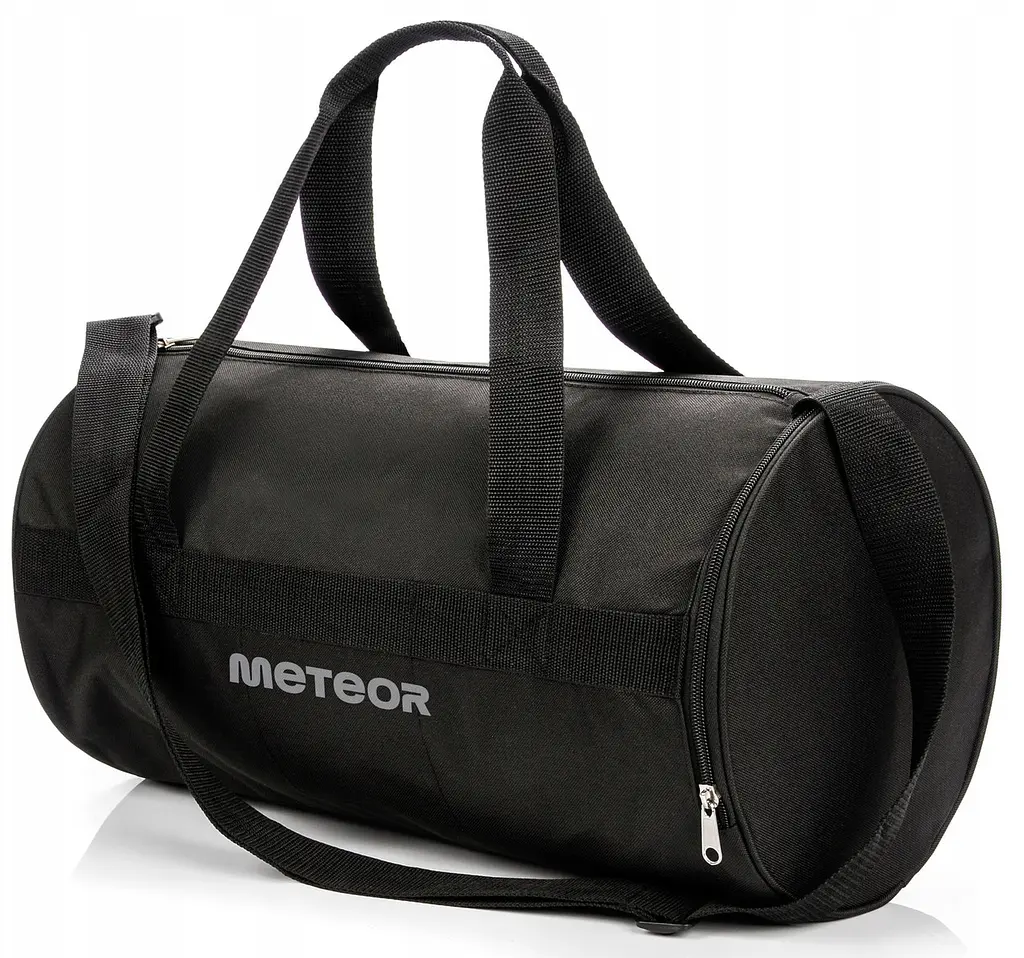 Спортивна сумка з відділом для взуття Fitness Meteor Siggy Bag 74547 25L Чорна - фото 8