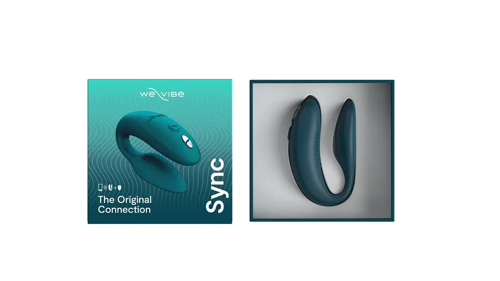 Смарт-вібратор для пар We-Vibe Sync 2 Green Velvet, 10 віброрежимів, пульт ДК - фото 7