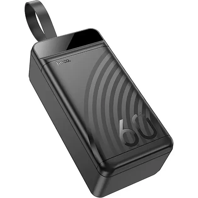 Зовнішній акумулятор Hoco J123C Element 60000mAh 22.5W Black (612098) [118245] - фото 2