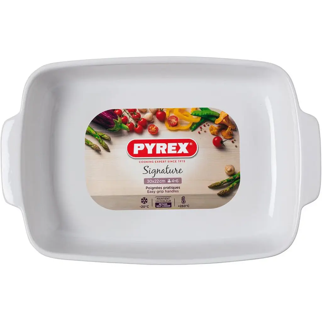 Форма для запекания Pyrex Signature 30x22 см серая (6260860) - фото 2