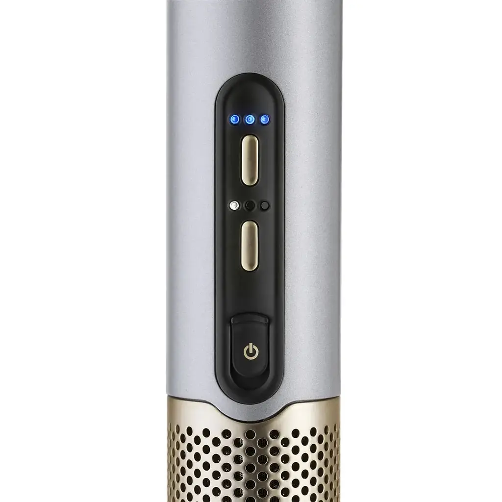 BaByliss Фен-щітка Babyliss Limited Edition SilverGold, 1600Вт, 4 режими, іоніз-я, хол. обдув, кераміка, сірий - фото 7