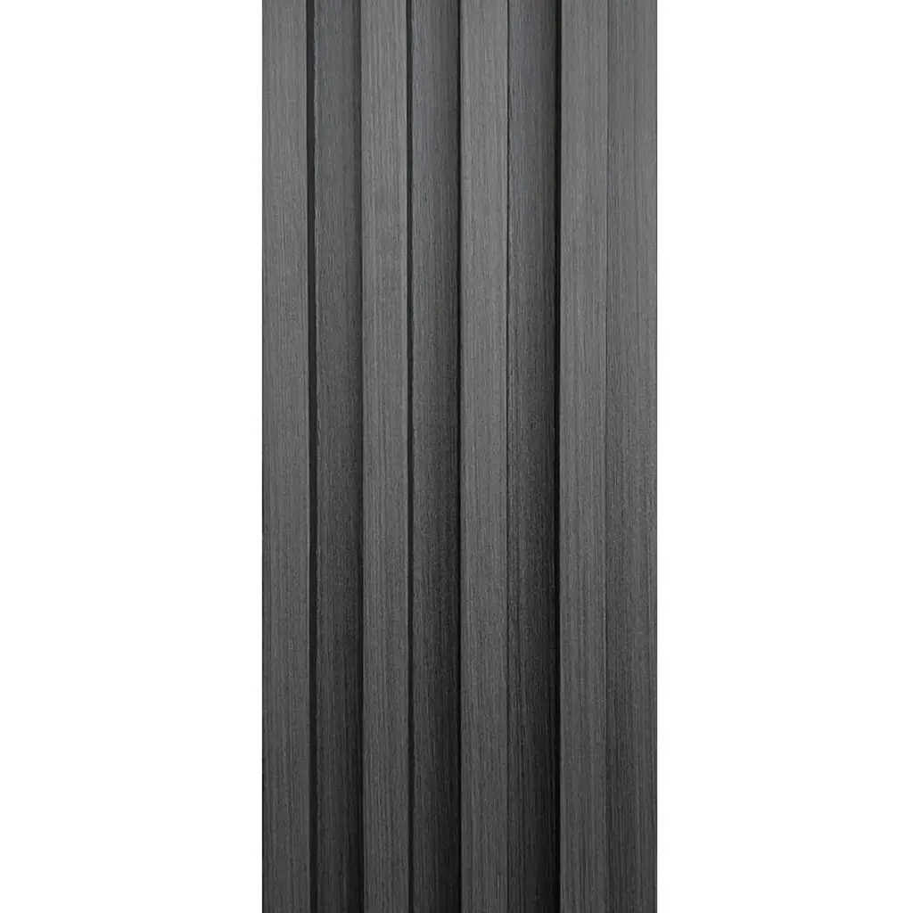 Декоративна стінова рейка Sticker Wall 160x23x3000мм (D) SW-00001529 Темно-сіра - фото 5