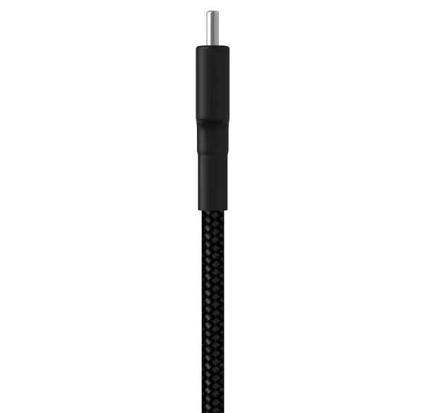 Кабель USB Type-C Xiaomi Braided 3 A (SJX 10 ZM) black 1 m UA UCRF - фото 2
