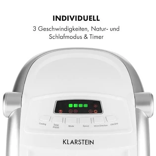 Мобильный кондиционер вентилятор Klarstein Maxfresh 4-в-1 (10029393) - фото 4