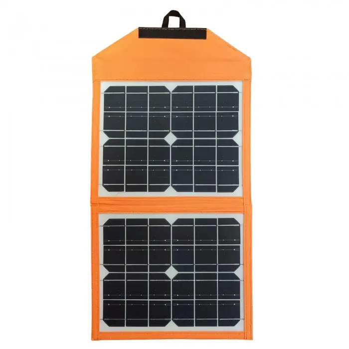 Солнечная панель трансформер зарядка от солнца для гаджетов Solar Panel на 3 USB GDTimes GD-ZD0610 15Вт - фото 2