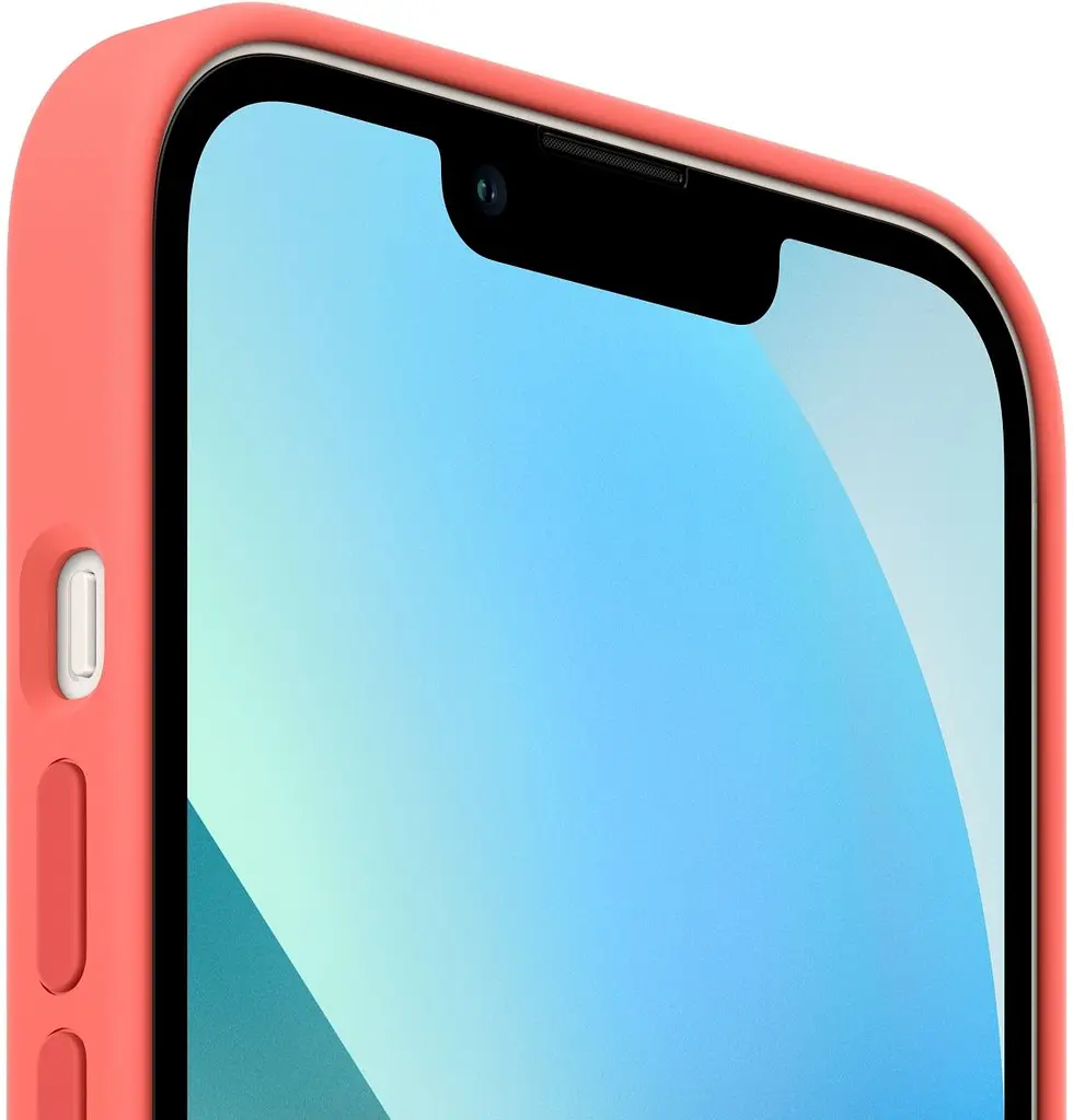 Чохол Silicone Case з MagSafe для Apple iPhone 13 (6.1) (Pink Pomelo) ААА [63898] - фото 2