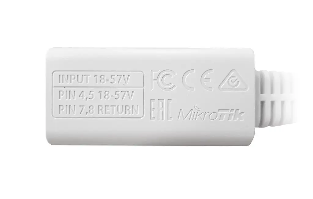 Адаптер Ethernet (PoE-інжектор) RBGPOE MIKROTIK - фото 2