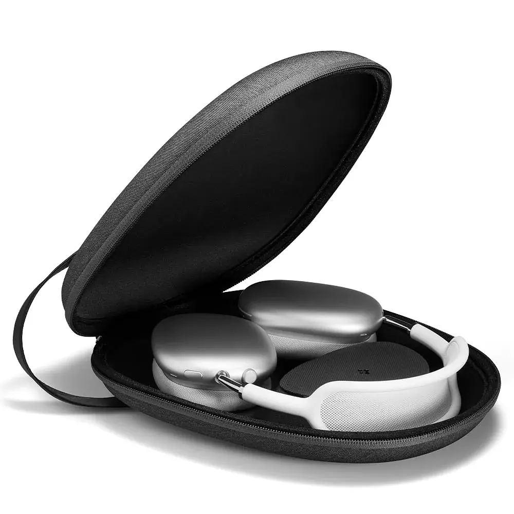 Чохол для навушників Spigen Klasden Designed Carrying Travel Case Pouch Bag для AirPods Max Charcoal Gray [AFA02996] [74502] - фото 5