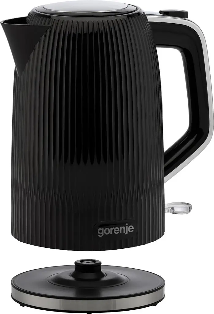 Электрочайник Gorenje 1.7 л Strix-контроль черный матовый kuh0015400 - фото 3