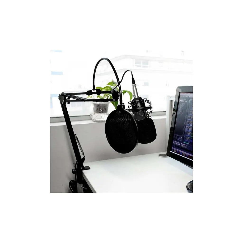 Мікрофон Media-Tech XLR USB Black (MT397K) - фото 12