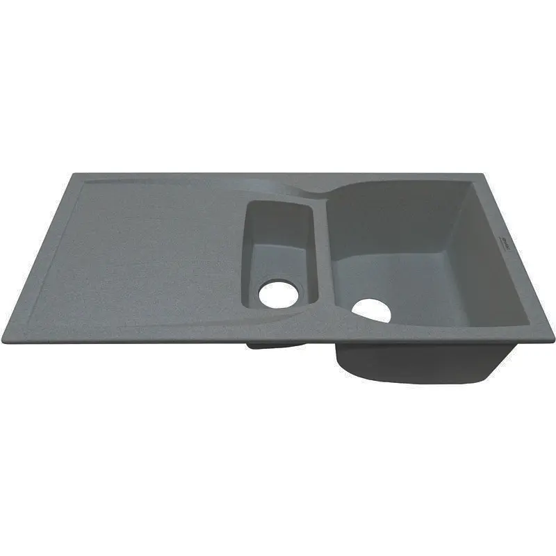 Кухонна мийка Adamant New Line Plus 975x495x235 сірий 510223, Сірий - фото 2