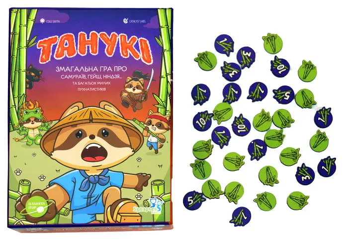 Настольная игра Планета Ігор Тануки (Tanuki) (укр.) (TAN01UA) - фото 6