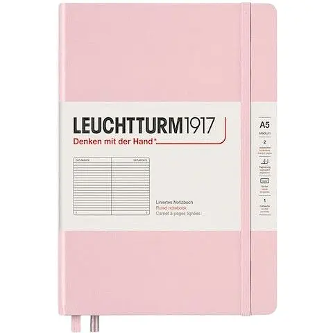 Блокнот Leuchtturm1917 Muted Colours Середній, Powder, лінія (361573)
