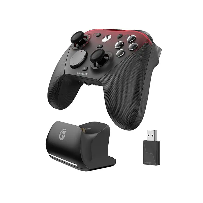 Ігровий контролер геймпад GameSir G7 Pro Shadow Ember Tri-Mode Gamepad з док-станцією - фото 2