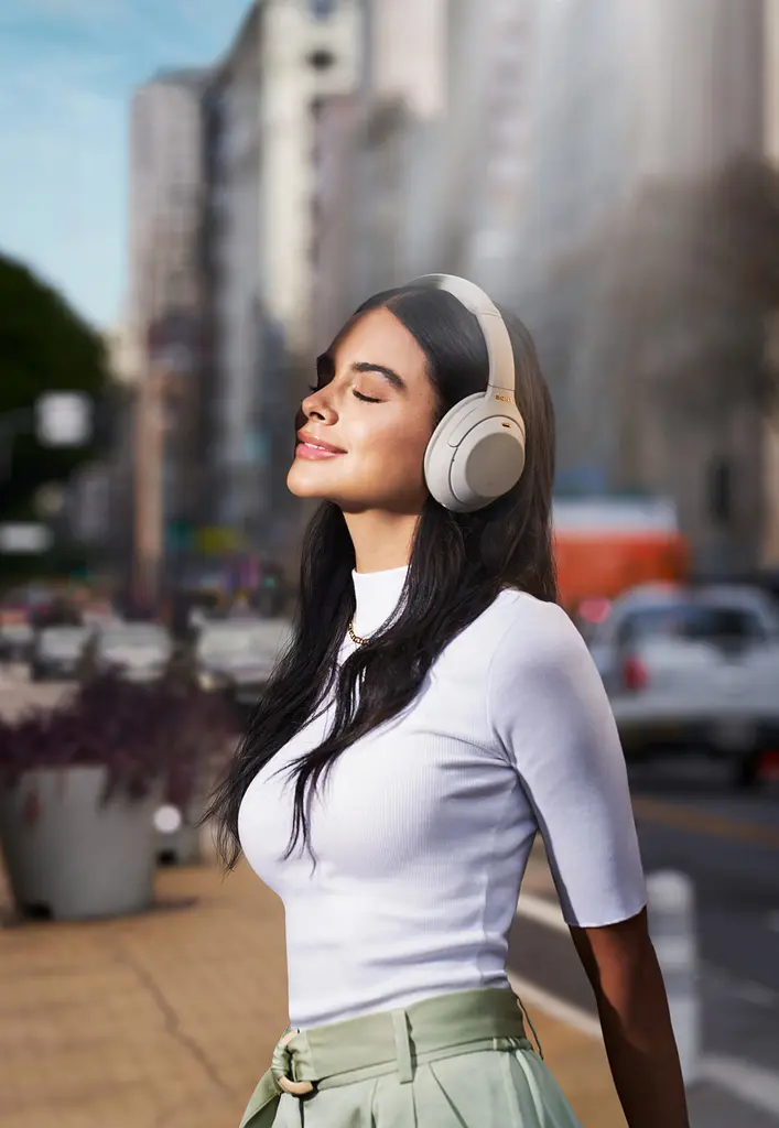 Наушники Sony MDR-WH1000XM4 Over-ear ANC Hi-Res Wireless Silver (WH1000XM4S.CE7) - фото 10