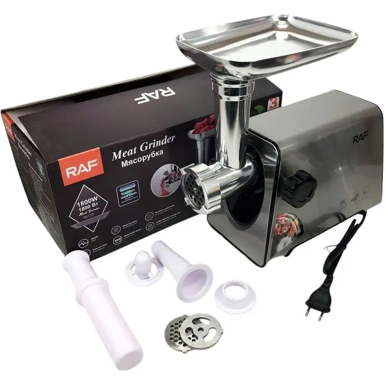 М'ясорубка потужна RAF R-3397 реверс (41538-R 3397_1756) - фото 14