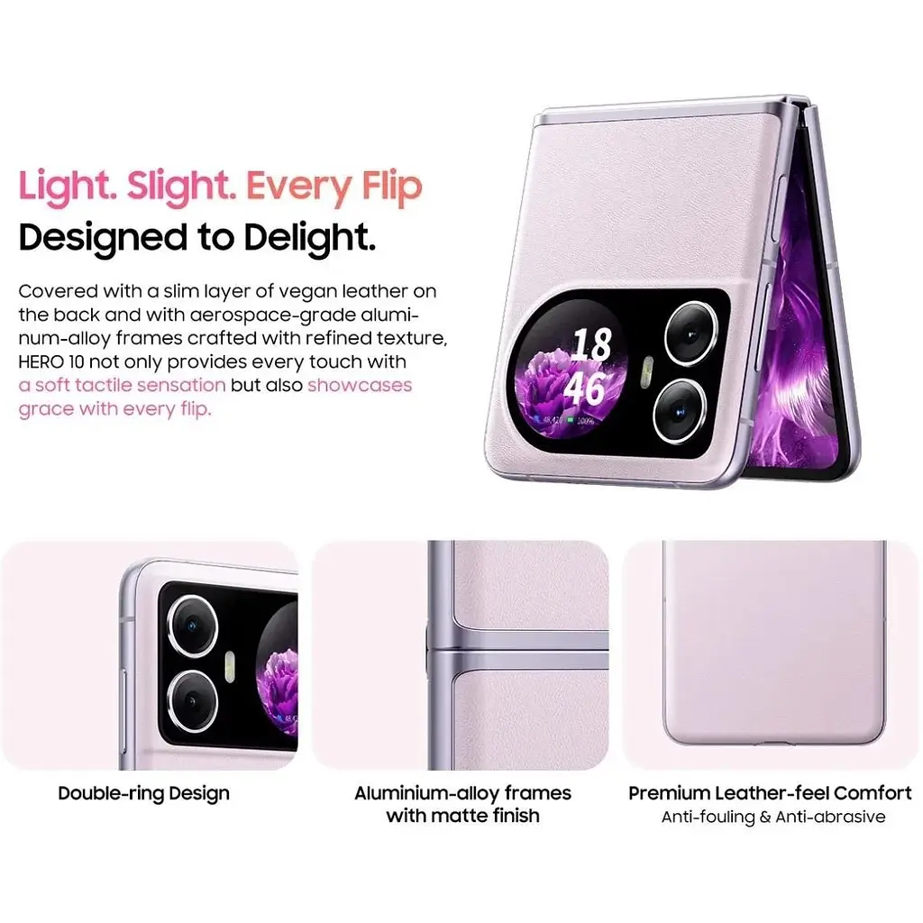 Смартфон Blackview Hero 10 12/256Gb Sakura Purple  - фото 7