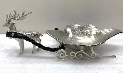 Сувенір "Оленяча упряжка", 56x24x20