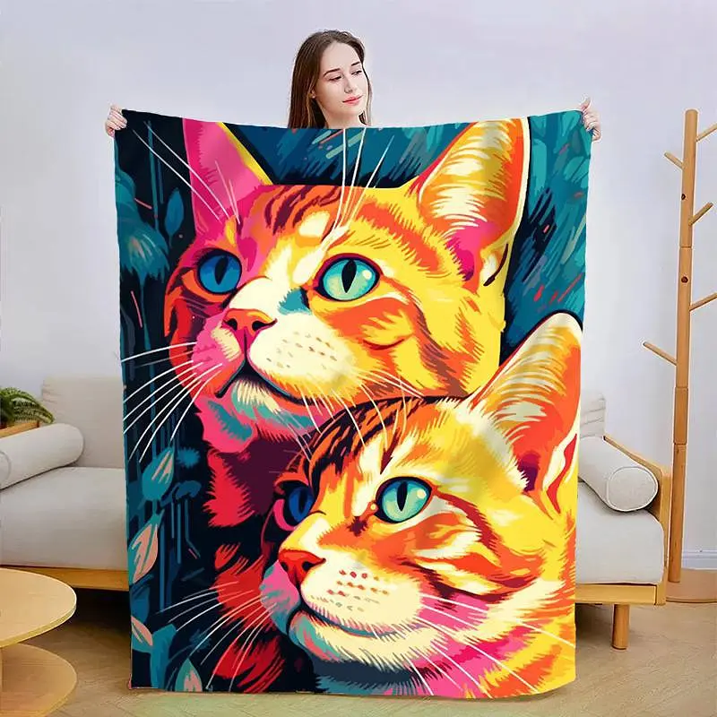 Плед 3D Картина котиків 13452 160х200 см - фото 2