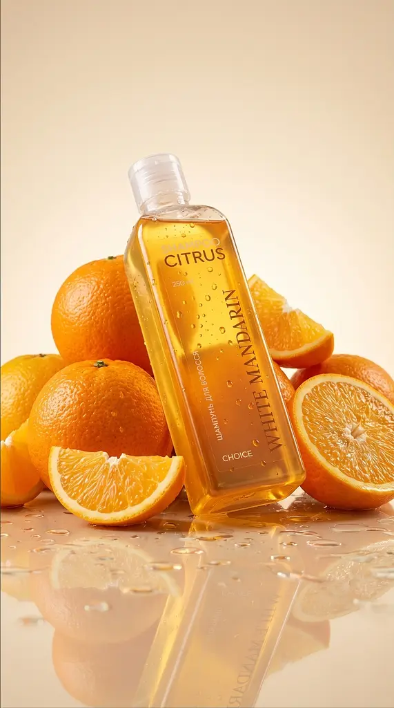 Шампунь White Mandarin Choice Цитрус для сухого і тонкого волосся 250 мл - фото 3