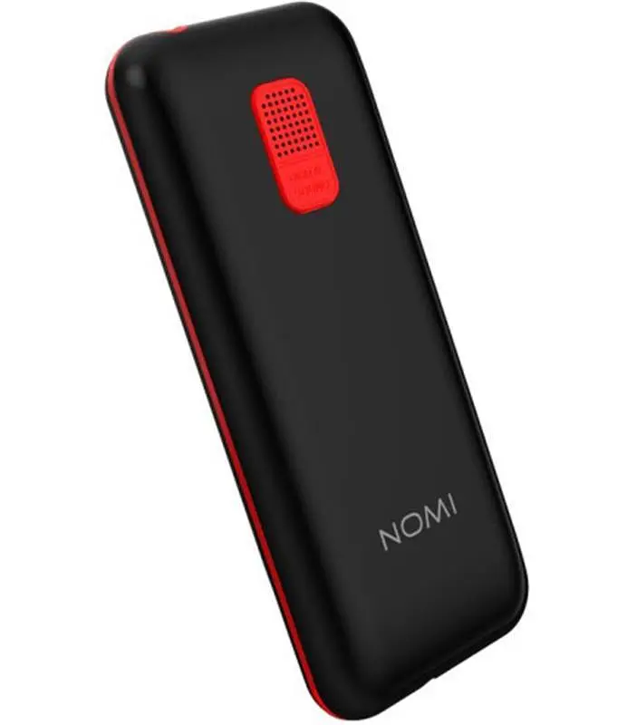 Мобiльний телефон Nomi i1880 Dual Sim Червоний - фото 2