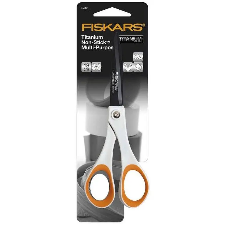 Ножиці титанові Fiskars з Non-Stick покриттям 18 см (1004720) - фото 3