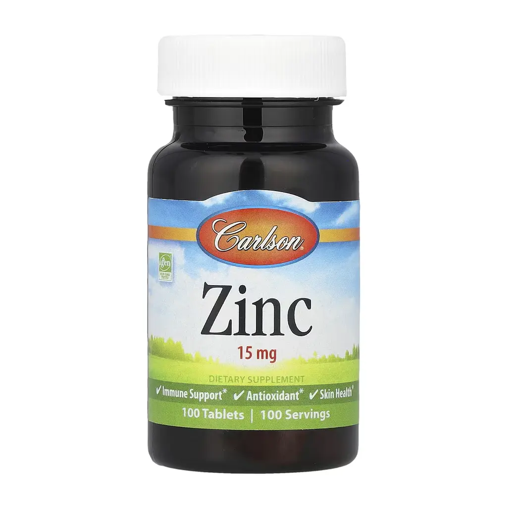 Цинк Zinc 15mg - 100 tabs