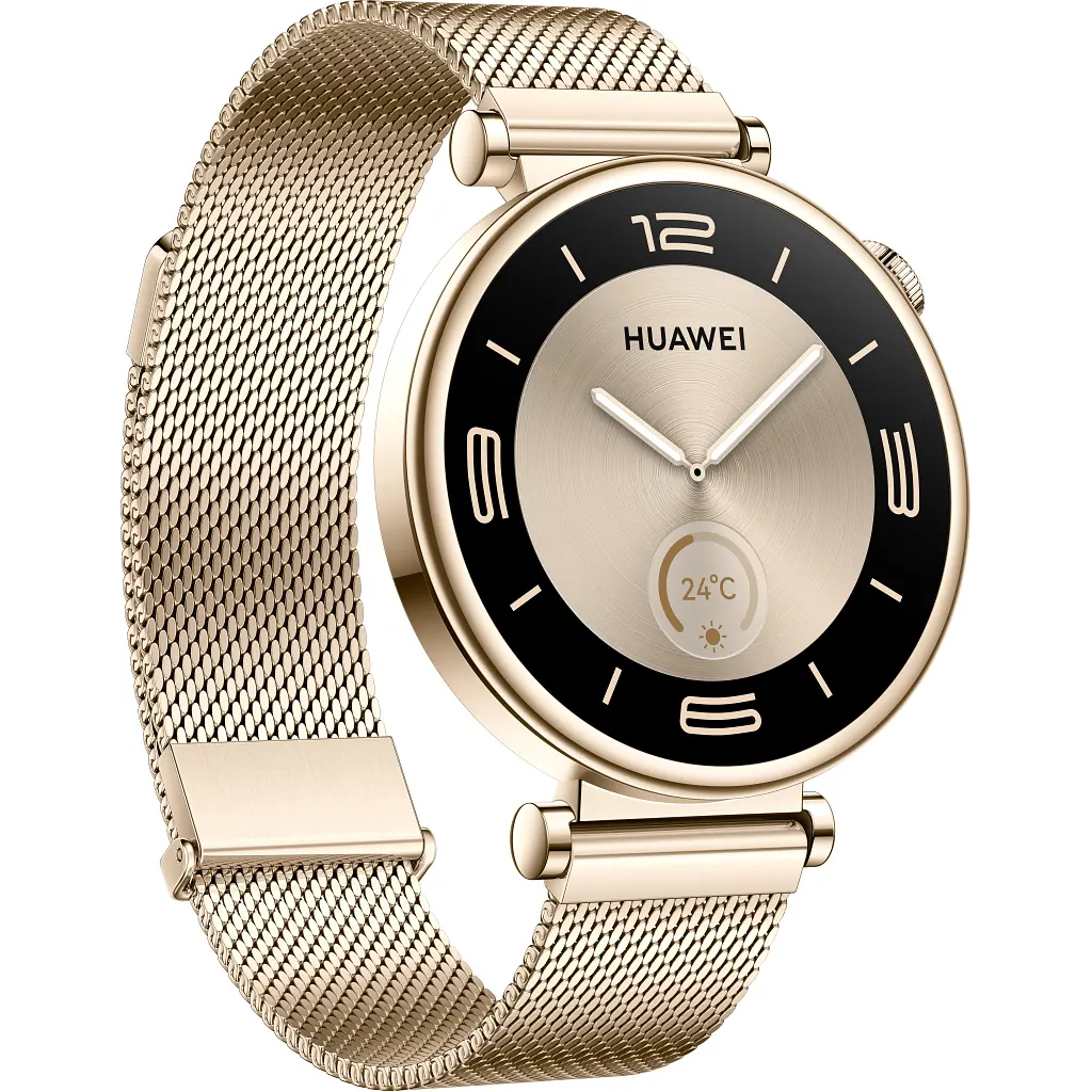 Смарт-годинник Huawei WATCH GT 4 41mm Elegant Light Gold Milanese (55020BJA) - фото 3