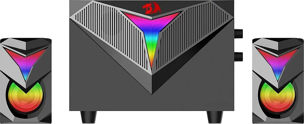 Акустическая система Redragon Toccata GS700 11W (2.1) RGB USB (Черный) - фото 5