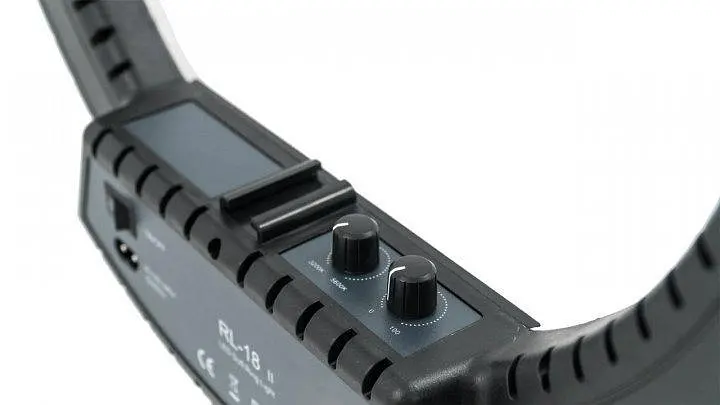 Професійне селфі-кільце LED лампа No Brand RL-18 II 55W USB WiFi Bluetooth 45см із дзеркалом та пультом (1892278394) - фото 4