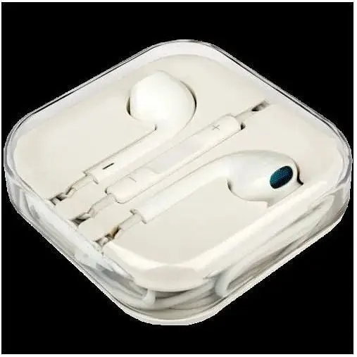 Навушники EarPods 3.5 mm With Remote and Mic HC білі - фото 5