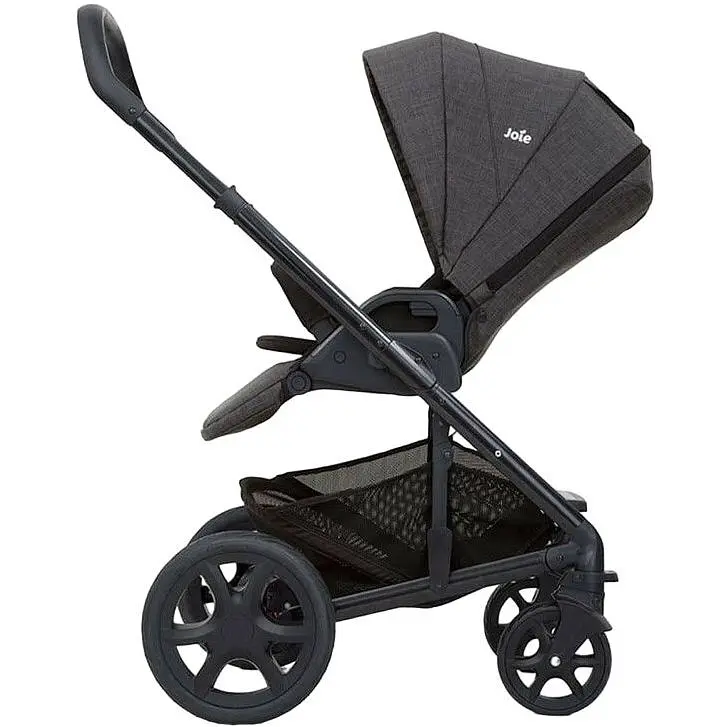 Коляска 2 в 1 Joie Chrome DLX Pavement серая - фото 6
