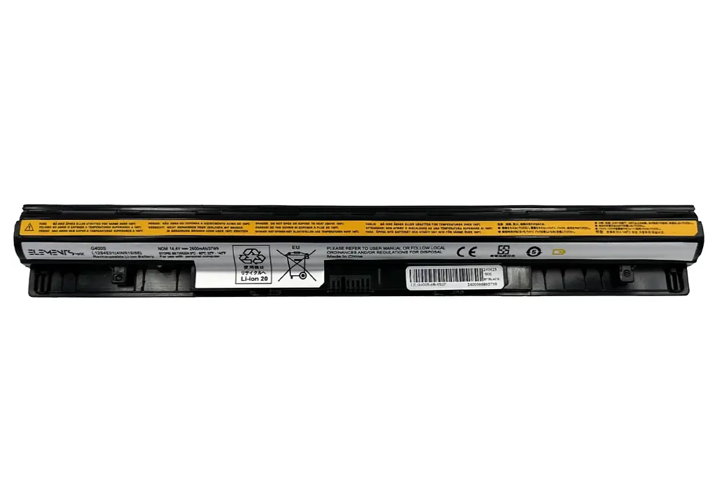 Акумулятор Elements для Lenovo IdeaPad G400s G405s G500s G505s G510s S410p S510p Z710p G50-30 G50-70 Z50-70 Z40-70 14.4V 2600 mAh (G400S-4S1P-2600) - фото 3