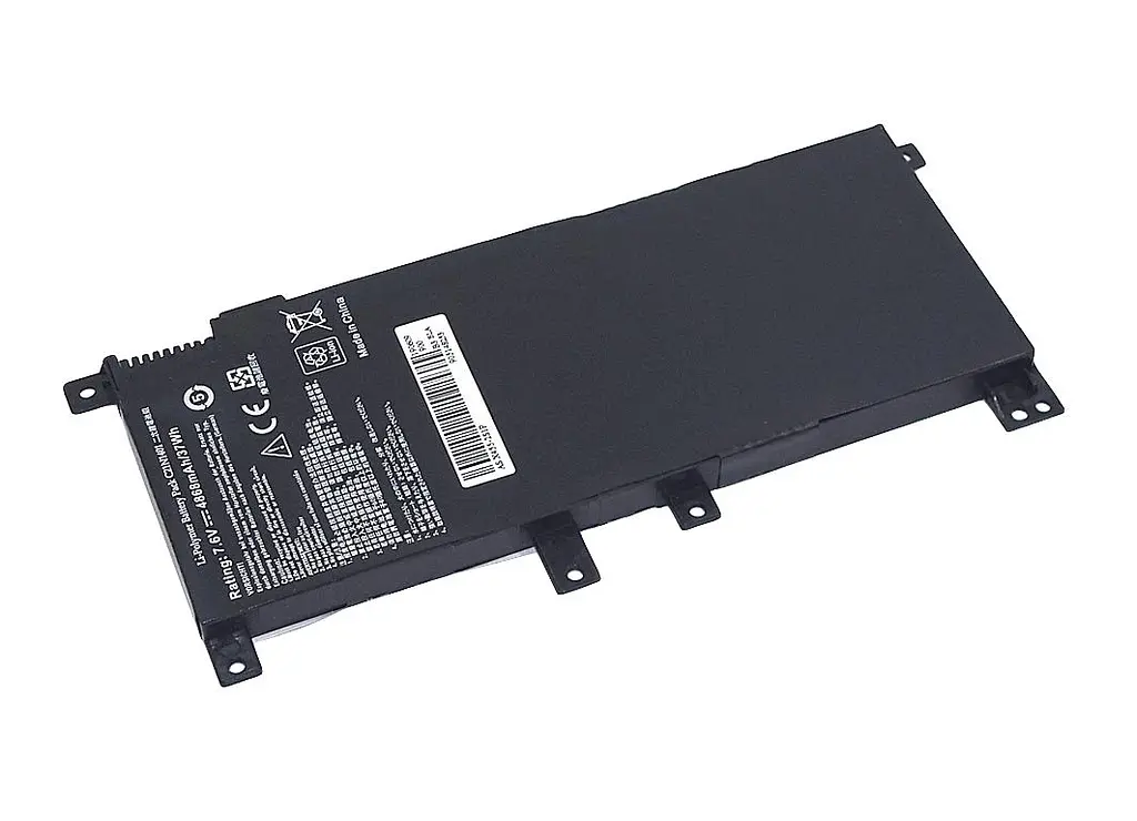 Акумулятор для ноутбука Asus C21N1401 X455 7.6V Black 4868 mAh - фото 2