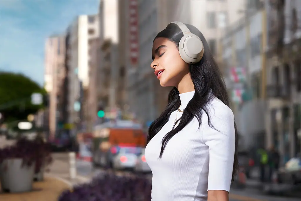 Наушники Sony MDR-WH1000XM4 Over-ear ANC Hi-Res Wireless Silver (WH1000XM4S.CE7) - фото 11