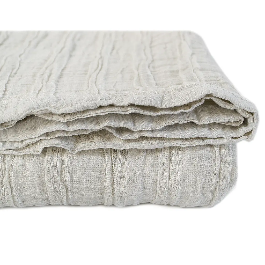 Покрывало-pike Lotus Home - Cardiff linen серый 180x240 - фото 4