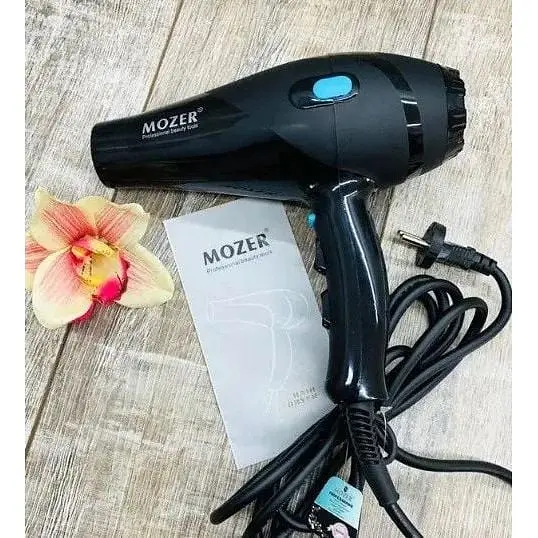 Фен для волос Mozer Edition MZ-3100 6000 Вт с двумя концентраторами Черный - фото 2