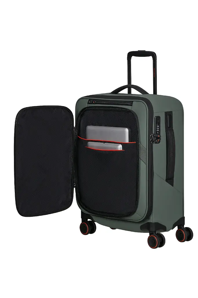 Валіза 55 См Samsonite GLAZED SAGE GREEN 55x40x23(26) KT9*04001 - фото 12