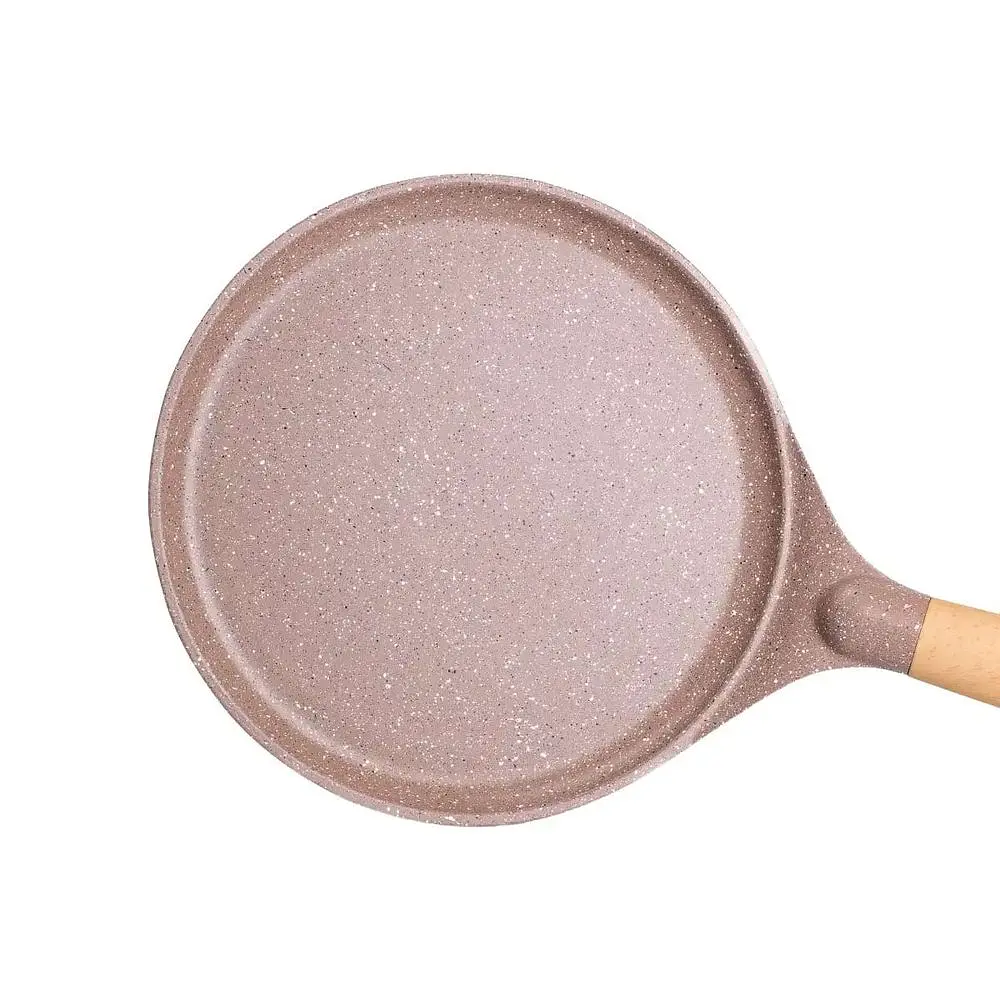 Сковорода для млинців MGC з мармуровим антипригарним покриттям 24 см, кавовий MGC HP-4-428CO - фото 3