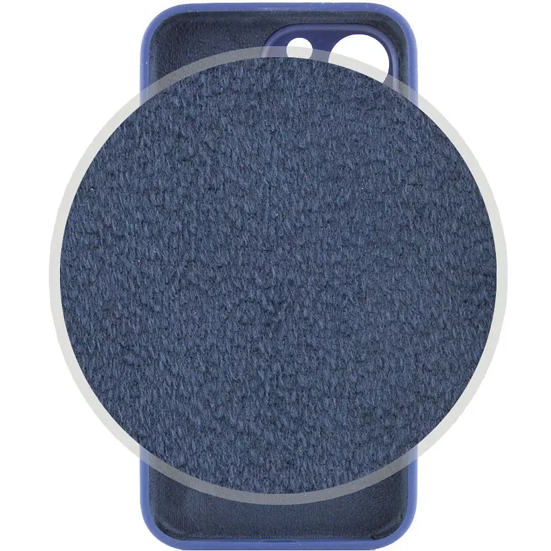 Чохол Silicone Case Full Camera Protective AA для Apple iPhone 14 Pro 6.1" Синій / Deep navy - фото 3