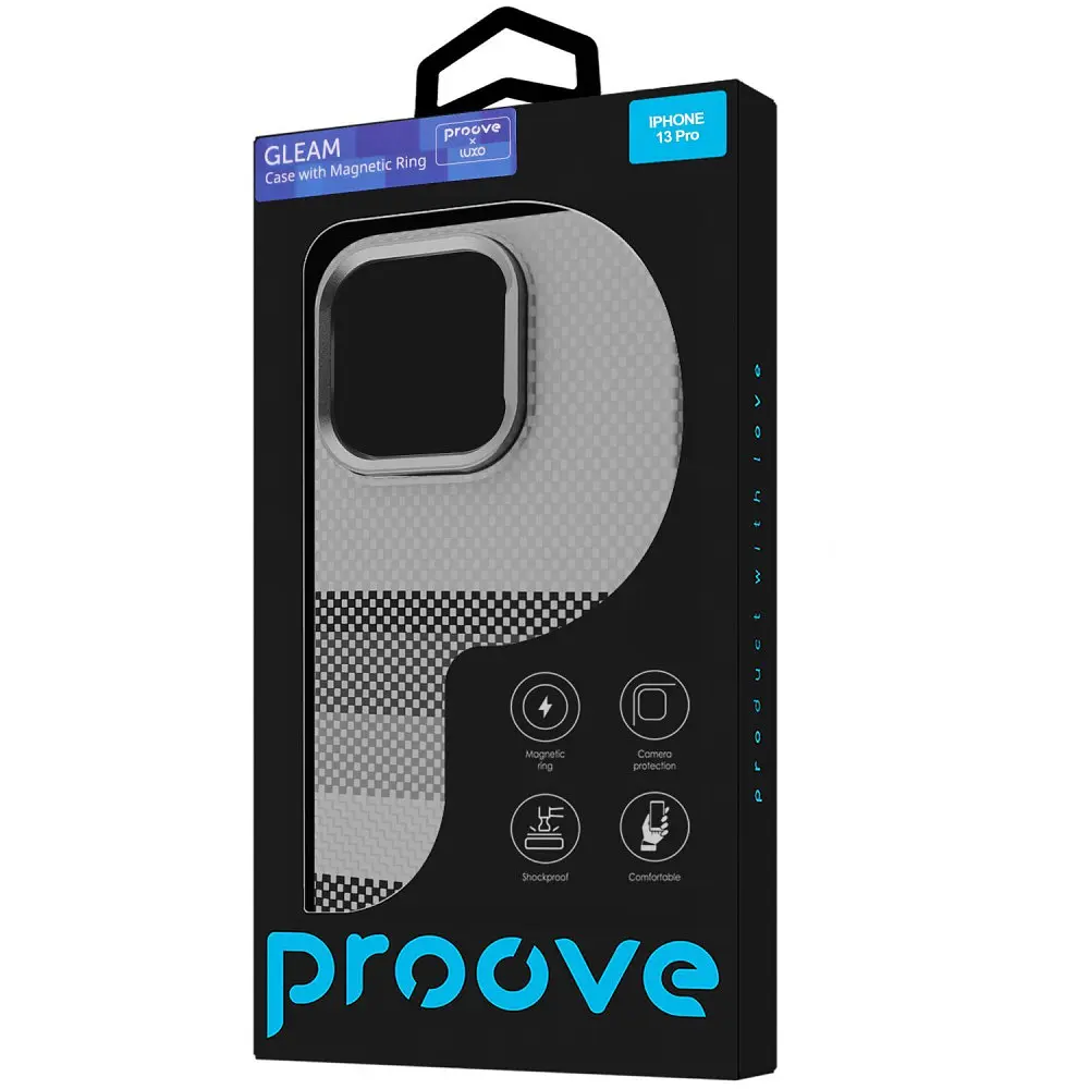 Чохол Proove Gleam Case with Magnetic Ring iPhone 13 Pro в асортименті - фото 3