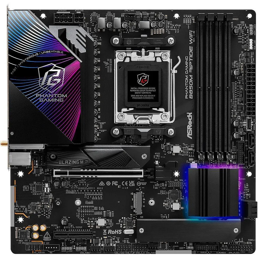 Материнская плата ASRock B850M Riptide WiFi [140236] - фото 2