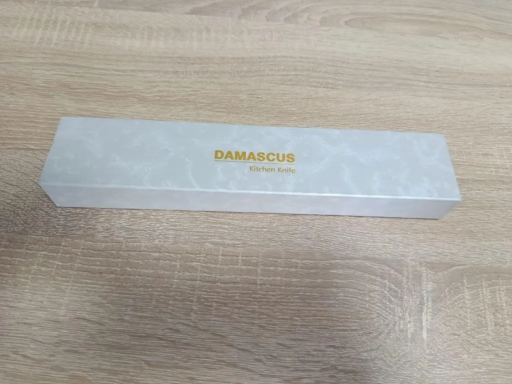 Ніж універсальний Damascus DK-LKB 5007 VG-10 дамаська сталь 67 шарів лезо 13 см - фото 8