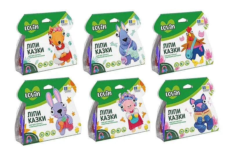 Набір для творчості 7000231 "Ліпи казки" LOVIN