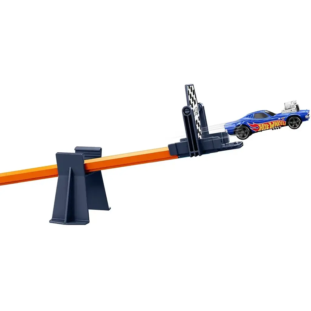 Трековый набор с машинкой на радиоуправлении Hot Wheels Speed Challenge 1:64 (HXX45) - фото 4