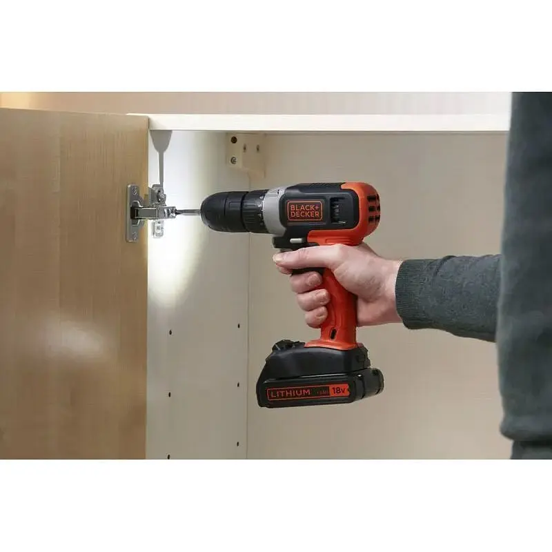 Дрель-шуруповерт Black+Decker BCD001C1 [119552] - фото 16
