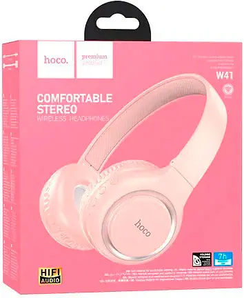 Наушники Hoco W41 Charm Pink [80914] - фото 2