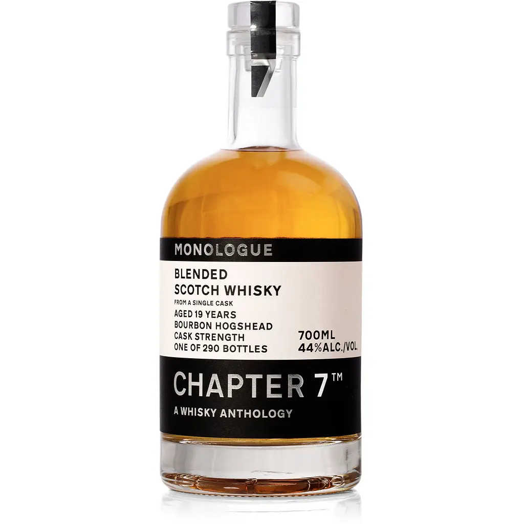 Віскі Chapter 7 Monologue Blended Scotch 19 yo 44% 0.7 л у коробці - фото 3